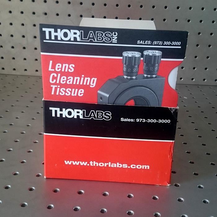 Thorlabs optik temizleme kagidi